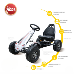 קארטינג פדל גלגלי אוויר 2032B