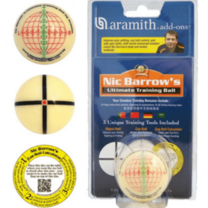 כדור סנוקר בודד 2.16 טלוויזיה ARAMITH של Nic Barrow