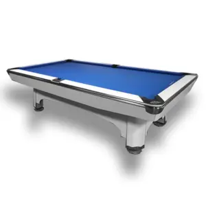 שולחן פול מקצועי 8 פיט AMERICAN POOL צבע לבן