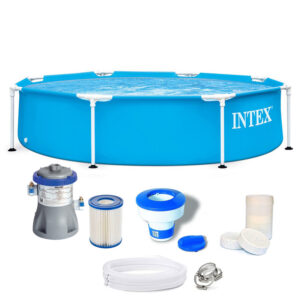 בריכת INTEX במידות 244X51 ס"מ דגם 28205 חבילת סילבר