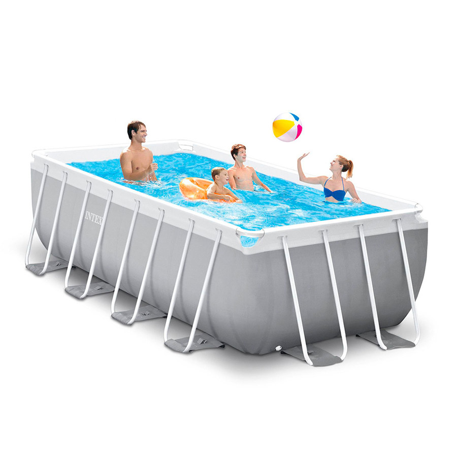 בריכת INTEX במידות 400X200X122 ס"מ דגם 26790 חבילת הכל כלול GOLD