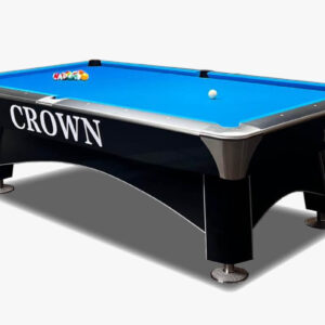 שולחן פול מקצועי 9 פיט CROWN צבע שחור