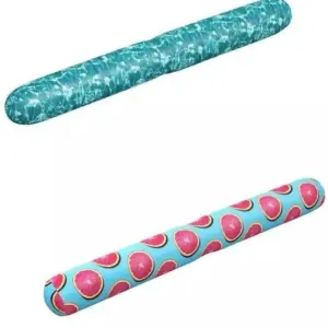 שני מזרוני ציפה מתנפחים לבריכה