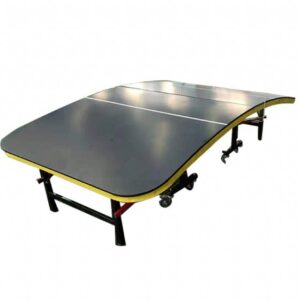 שולחן טניס רגל מעוקל מתקפל TENNIS GOLL 300